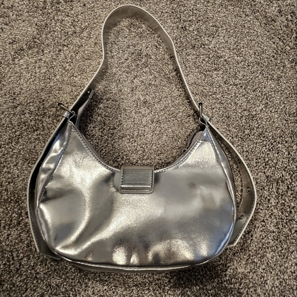 Silver Y2K shoulder bag - Picture 2 of 4